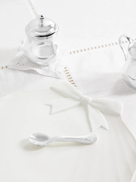 Image of Tableware. Product name - Charlie Bear Silver-plated Spoon in Multi colour by brand - Christofle