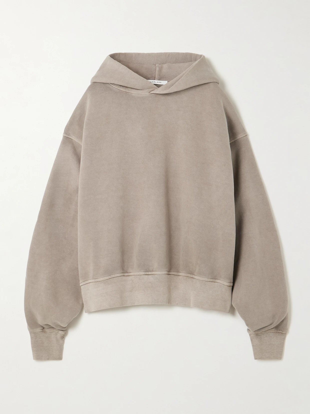 Cinch Cotton-jersey Hoodie