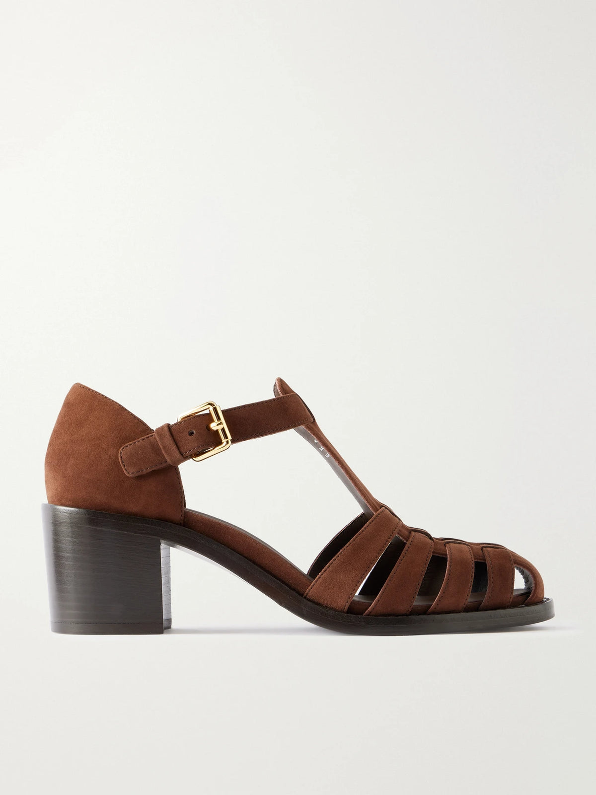 Kelsey 50 Woven Suede Sandals