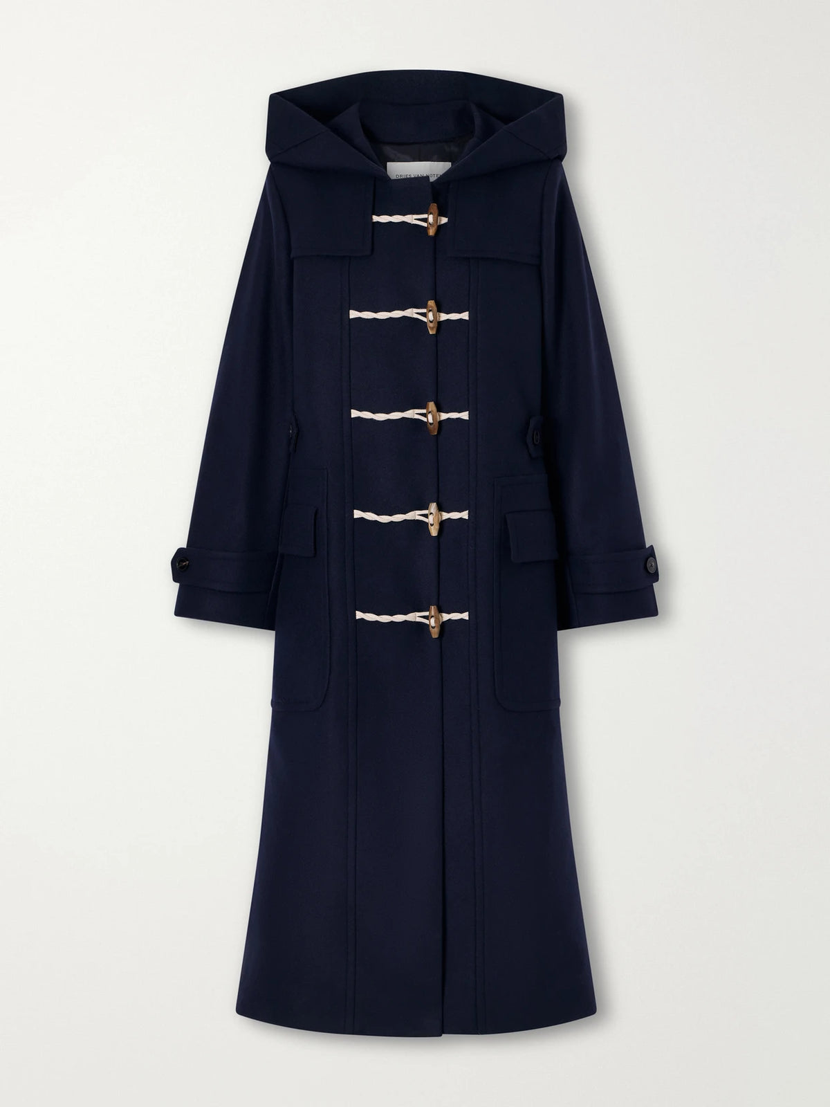 Dries Van Noten Wool-blend Twill Coat