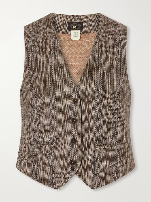 RRL Wool And Cotton-blend Vest