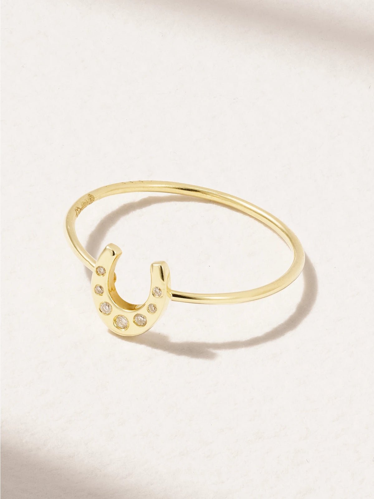 Jennifer Meyer 18-karat Gold Diamond Ring