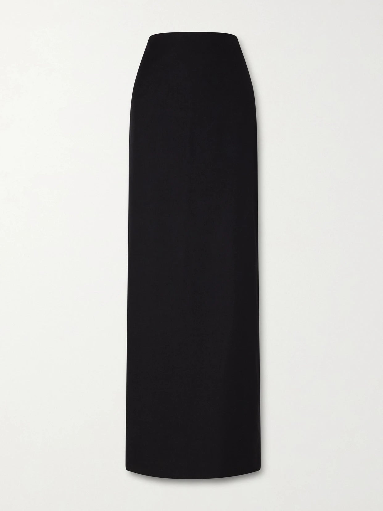 Image of a model wearing Skirts. Product name - Bartelle Wool Maxi Skirt in Black colour by brand - The Row