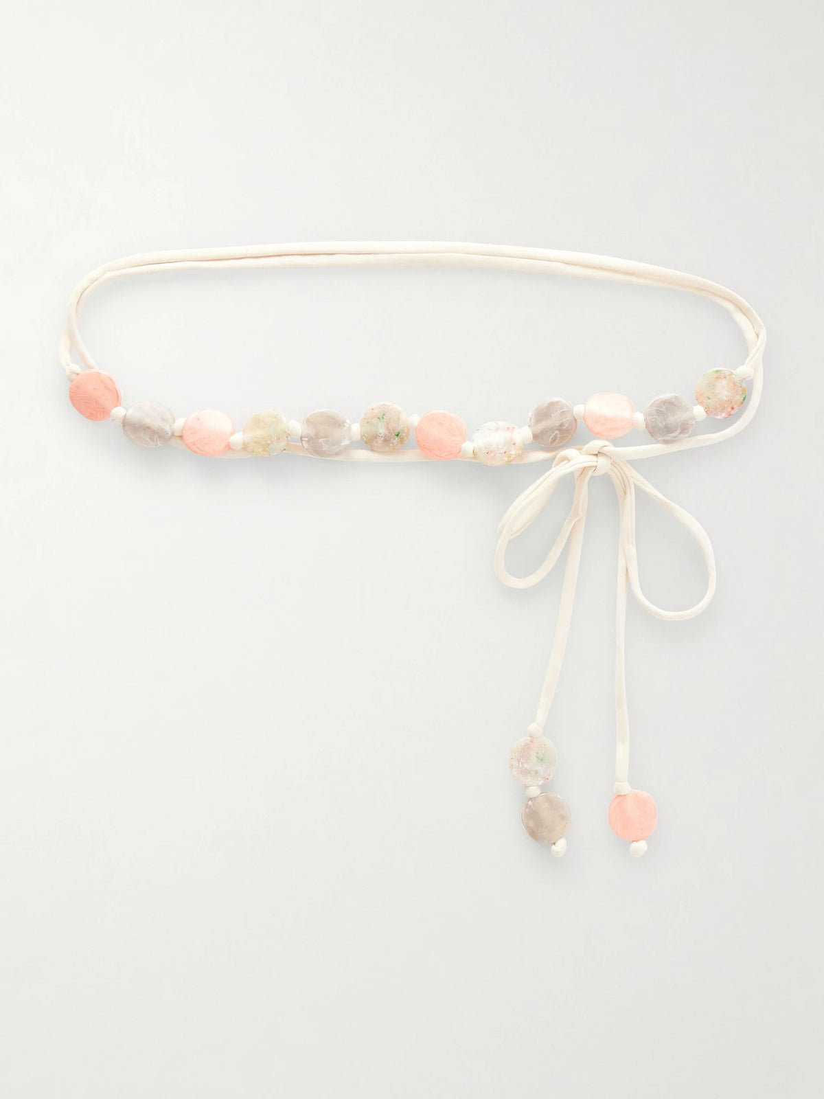 Pam Bead-embellished Cord Belt