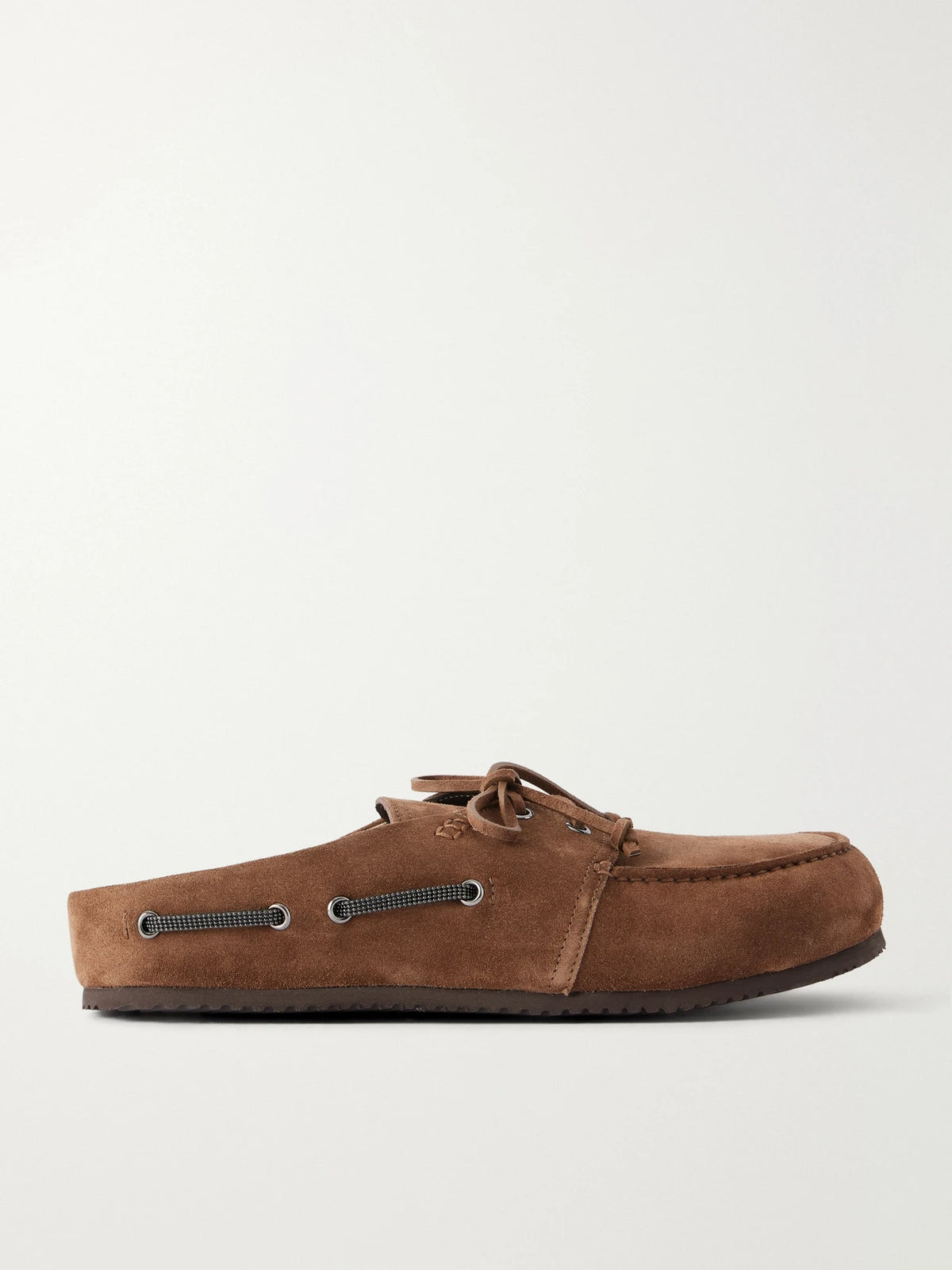 Suede Slip-on Moccasins