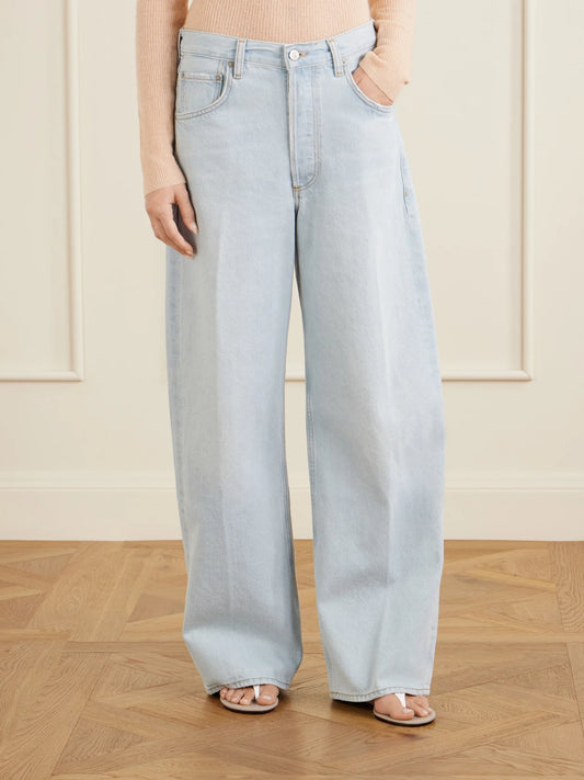 Ayla Baggy Mid-rise Wide-leg Jeans
