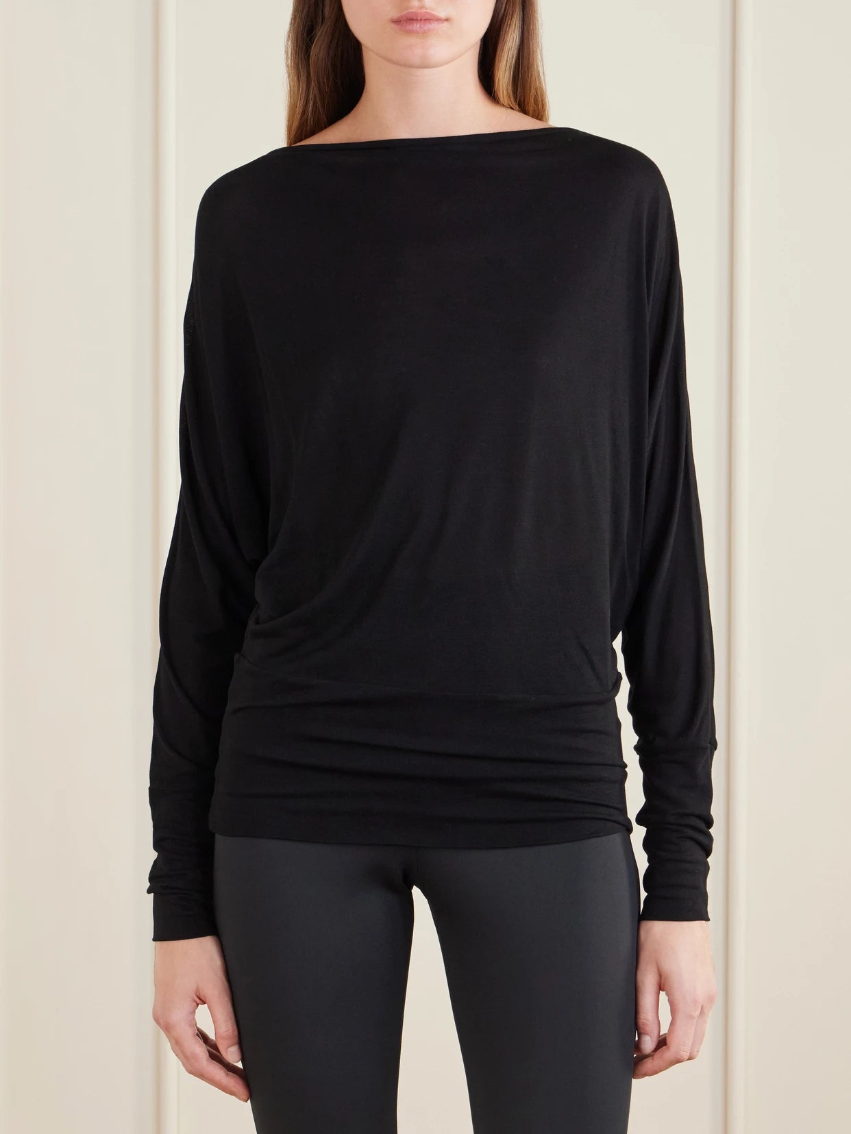 Boatneck Jersey Top