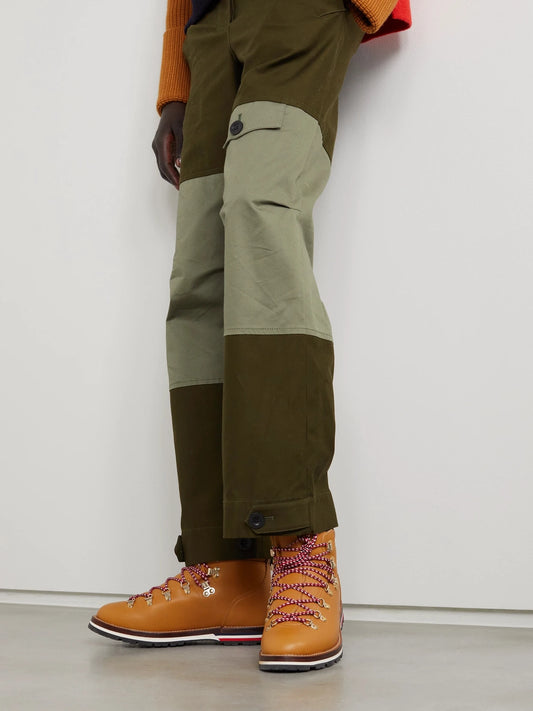 Blanche Shearling-lined Leather Ankle Boots