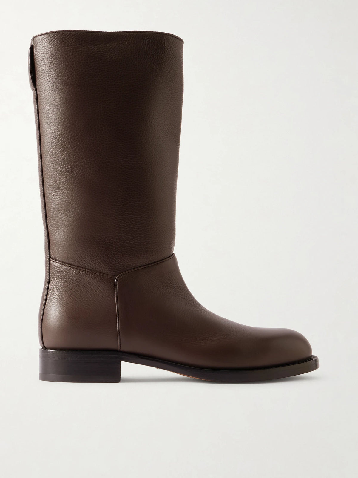 Nobilis Textured-leather Ankle Boots