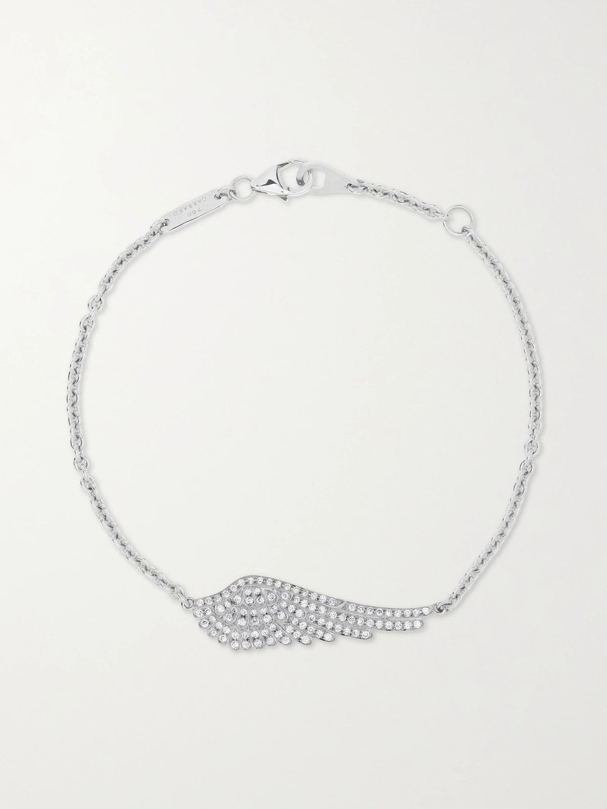 Wings Classic 18-karat White Gold Diamond Bracelet
