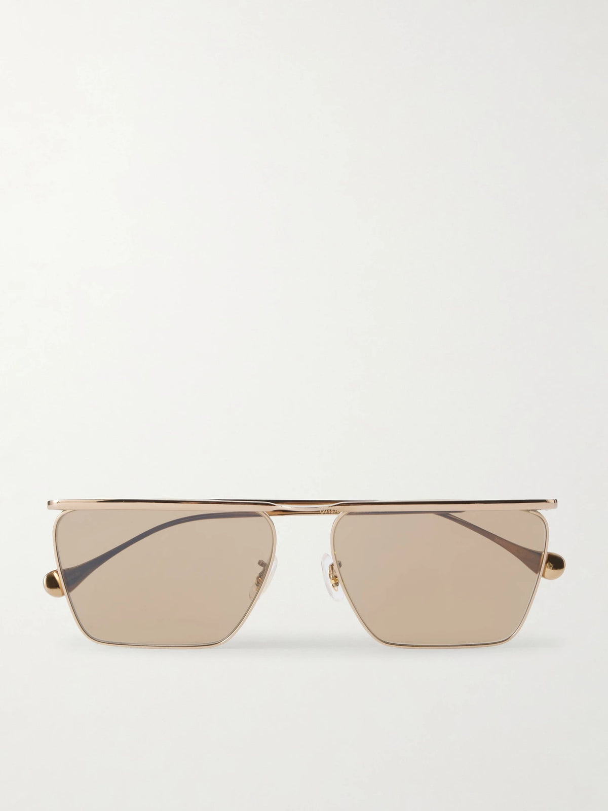 + Jil Sander Aviator-style Gold-toned Sunglasses