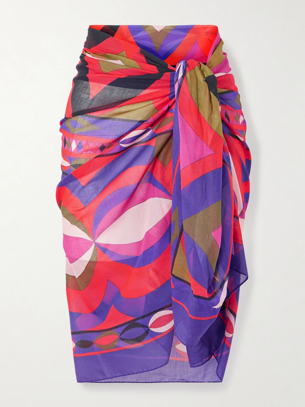 PUCCI Printed Cotton Pareo