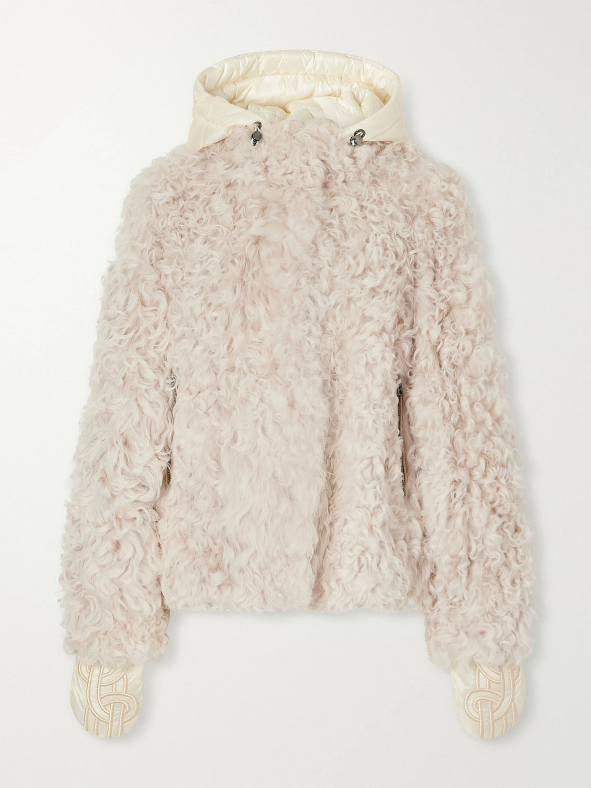 BOGNER Shell-trimmed Shearling Ski Jacket