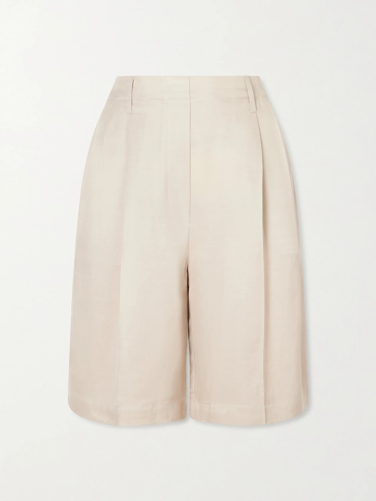 Kim Pleated Woven Shorts