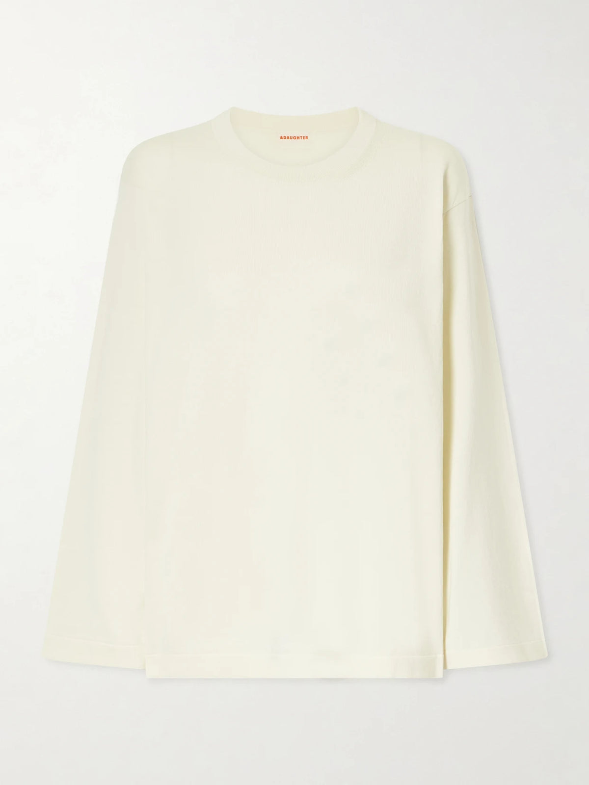 &Daughter T-knit Cotton-jersey Sweater