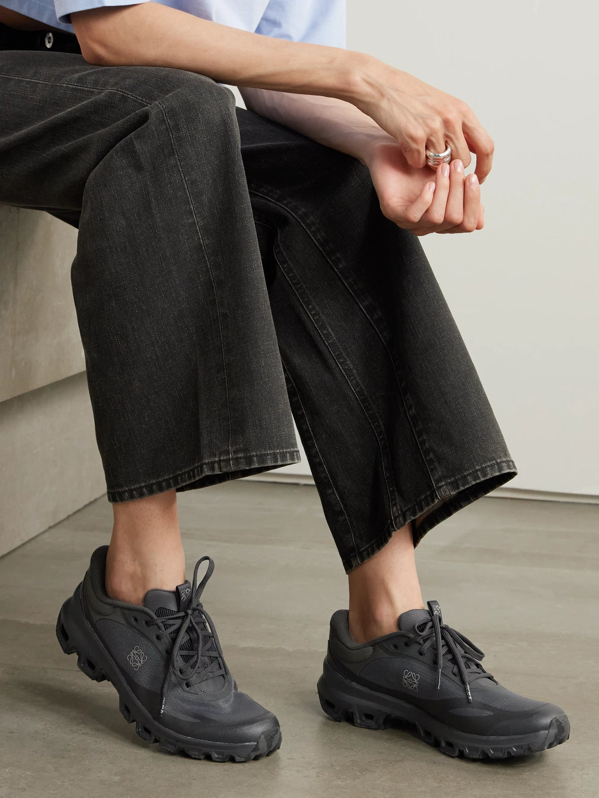 + On Cloudventure 2.0 Rubber-trimmed Paneled Recycled-mesh Sneakers