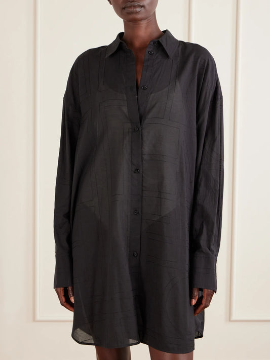 Organic Cotton And Lyocell-blend Shirt