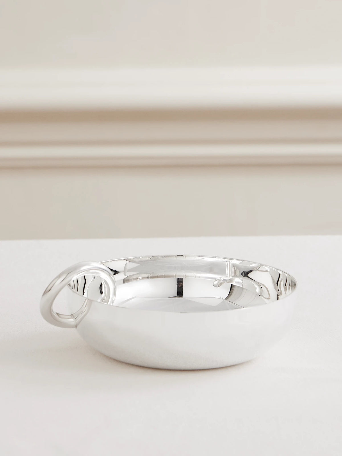 Vertigo Medium Silver-plated Bowl