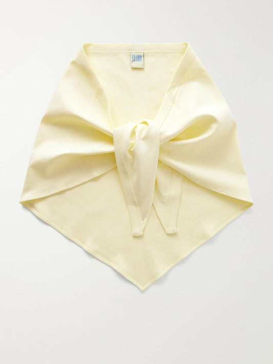 Flore Organic Cotton-jersey Scarf