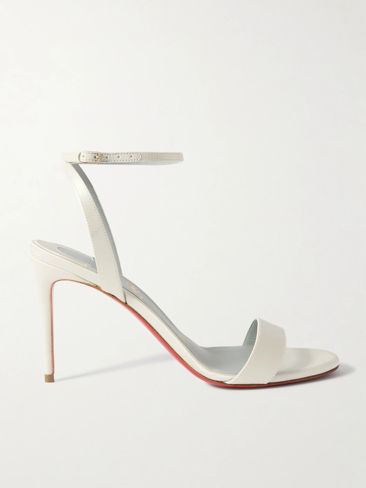 Loubigirl 85 Satin Sandals