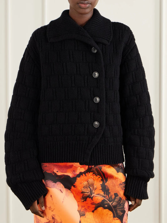 Dries Van Noten Wool And Cashmere-blend Sweater