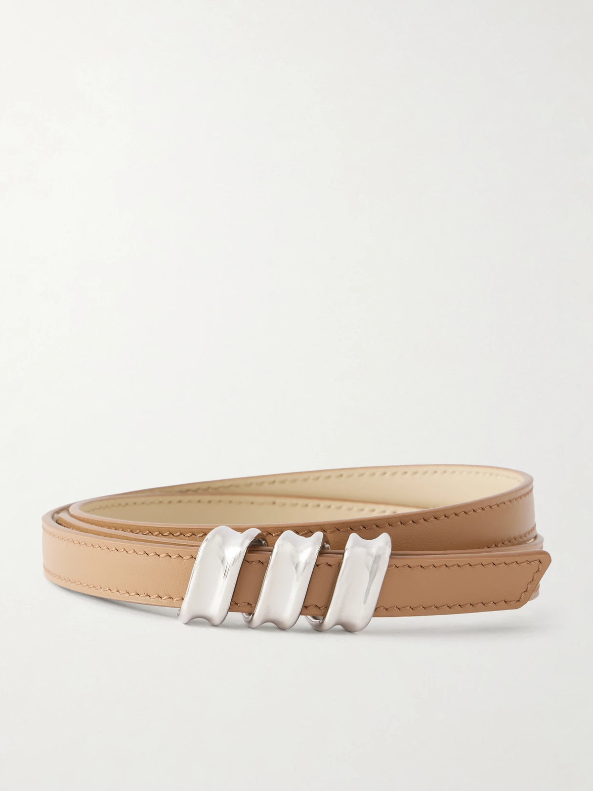 Coil Reversable Leather Belt