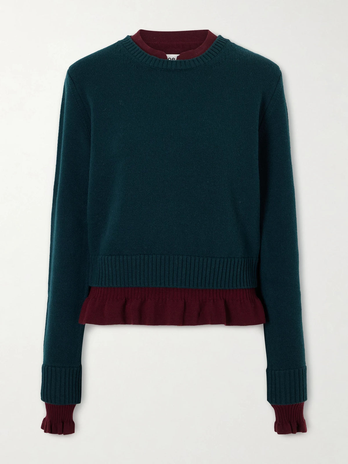 Acne Studios Layered Wool Sweater