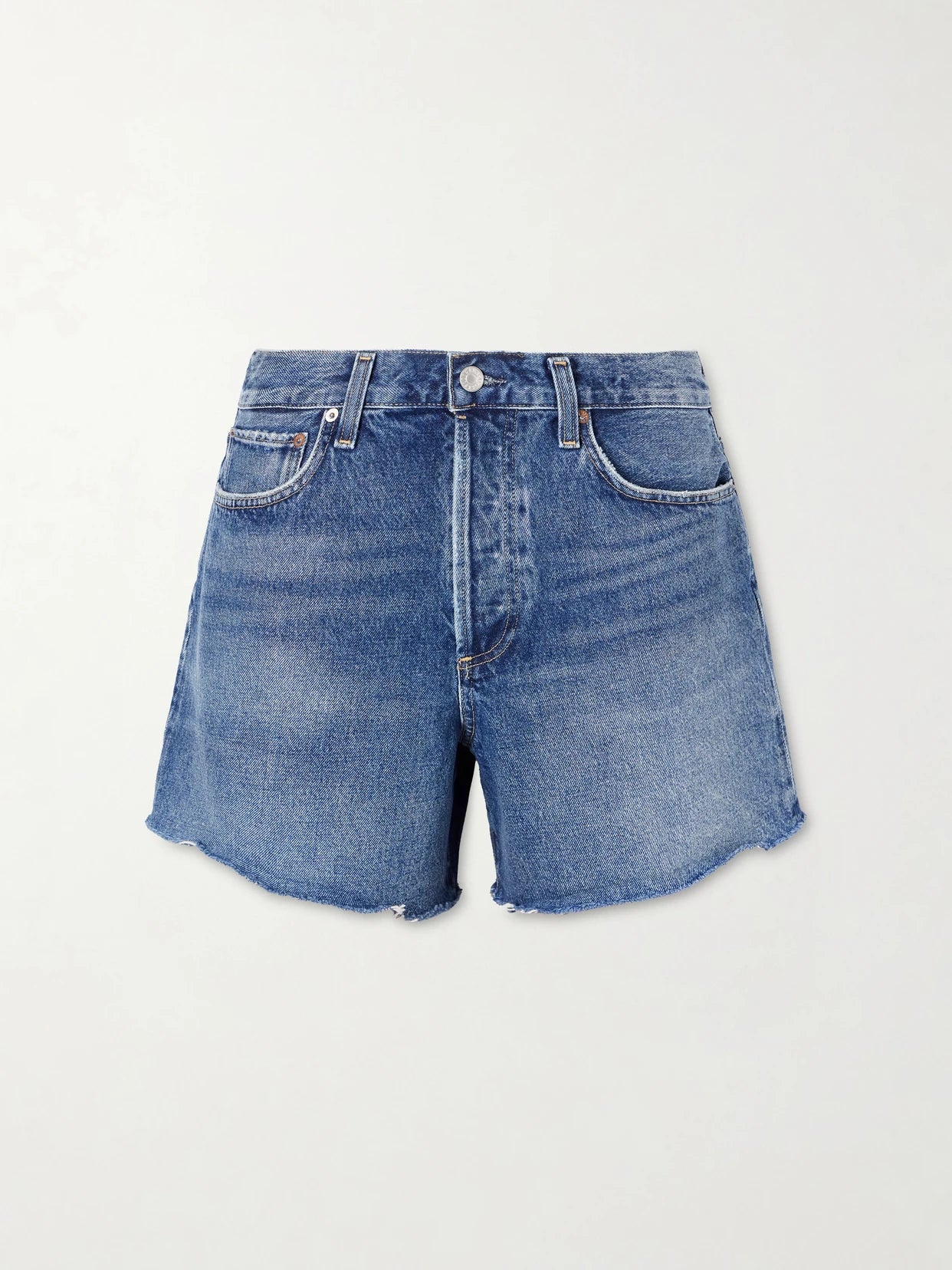 Nye Frayed Denim Shorts