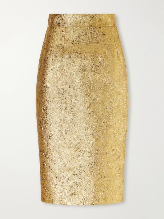 Dolce & Gabbana Brocade Knee-length Skirt