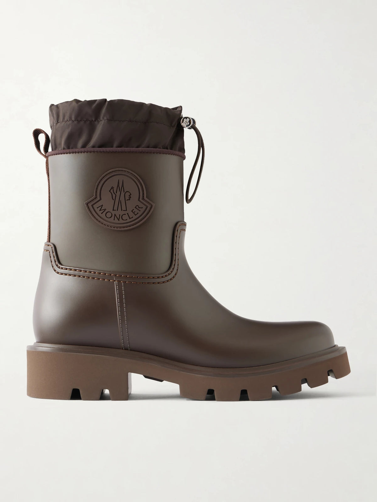Kickstream Shell-trimmed Rubber Boots