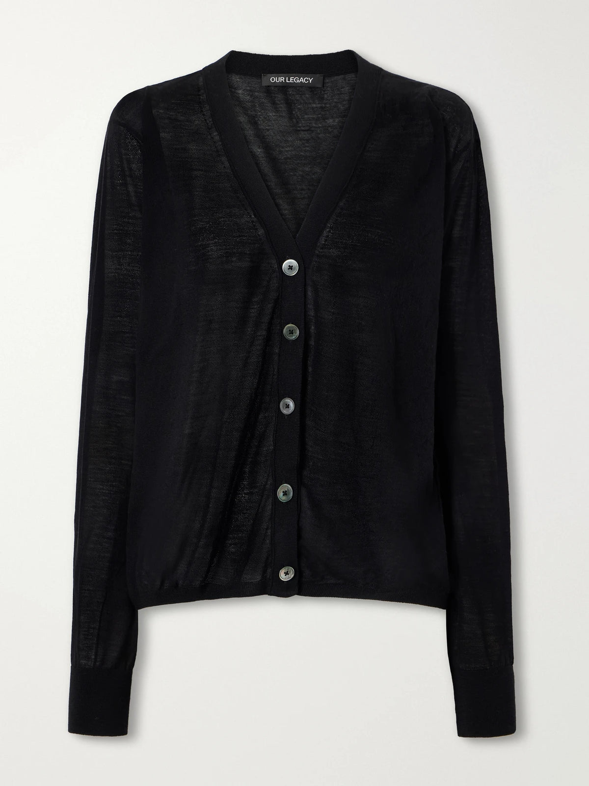 Our Legacy Slouch Merino Wool Cardigan