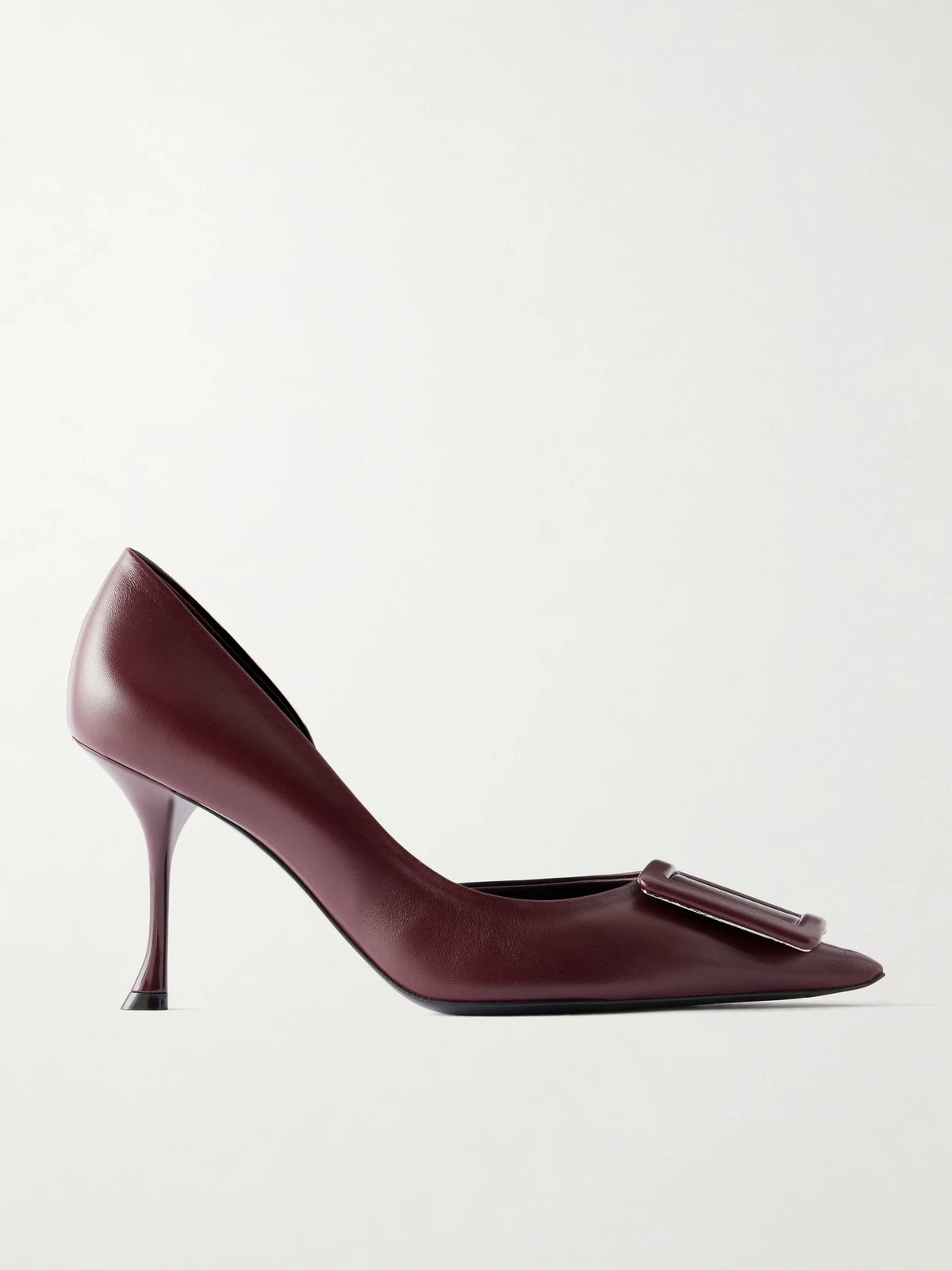 Ville Dorsay 85 Leather Pumps