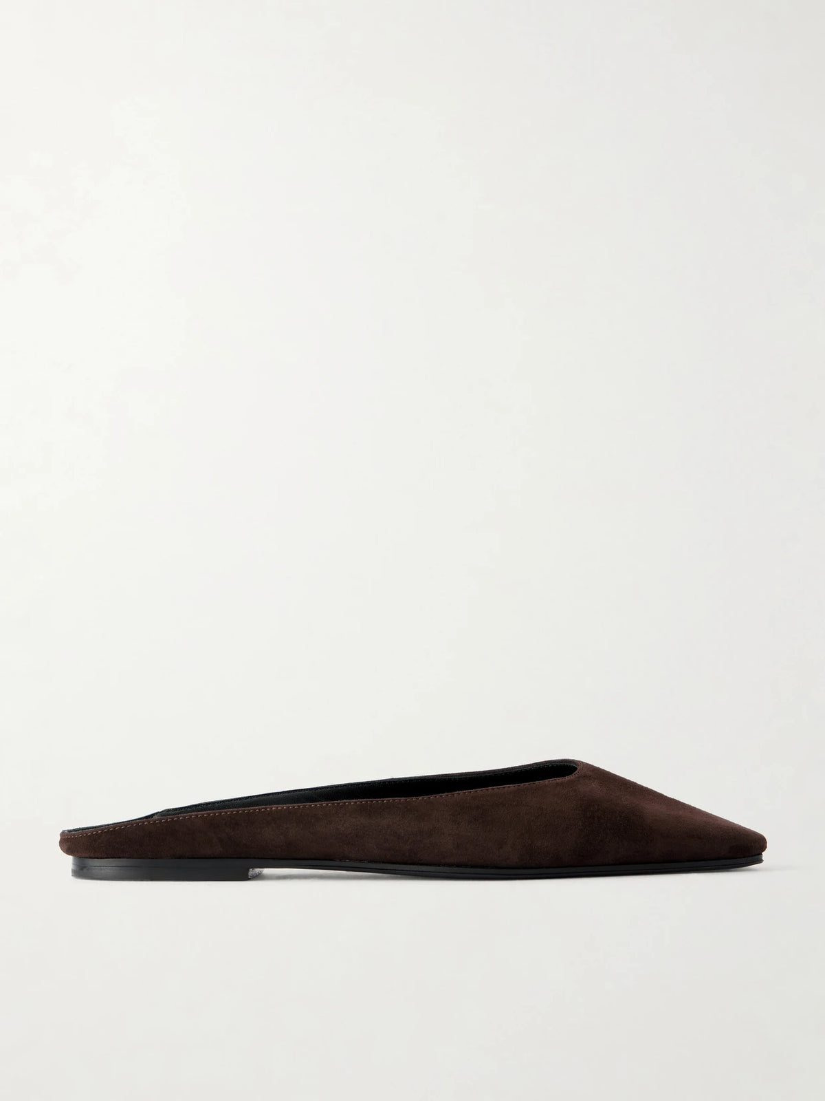 June Suede Point-toe Mules