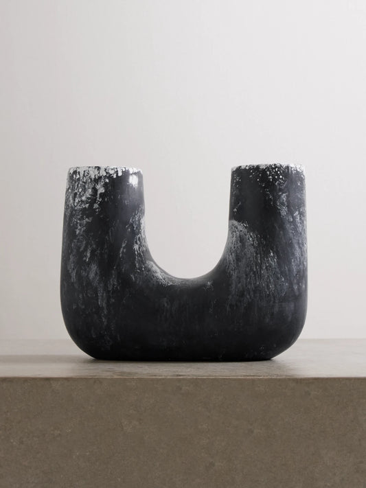 Wildflower Branch Medium Resin Vase