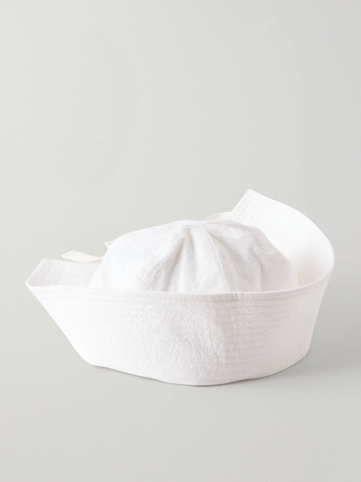 Sailor Grosgrain-trimmed Cotton Sailor Hat