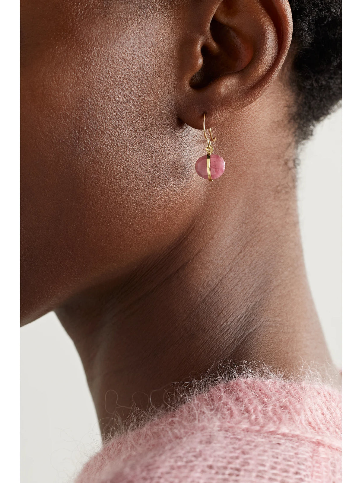 Image of Earrings. Product name - 14-karat Recycled Gold Sapphire Earrings in Multi colour by brand - Melissa Joy Manning