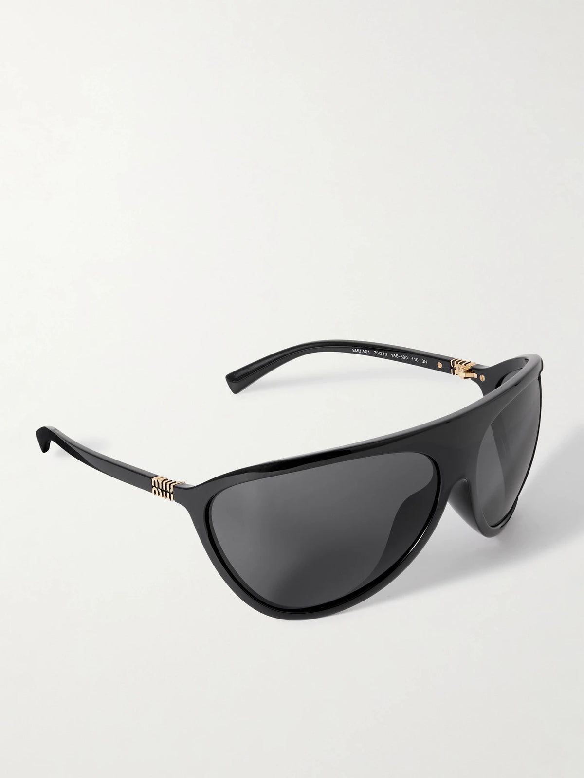 Oversized D-frame Acetate Sunglasses