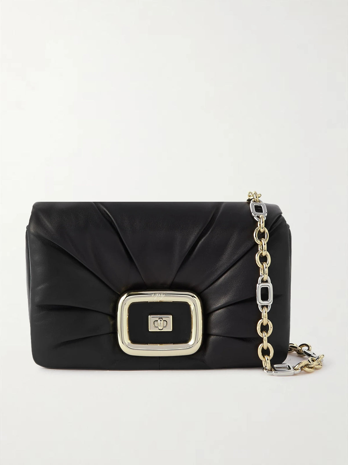 Vic' Choc Me Padded Leather Shoulder Bag