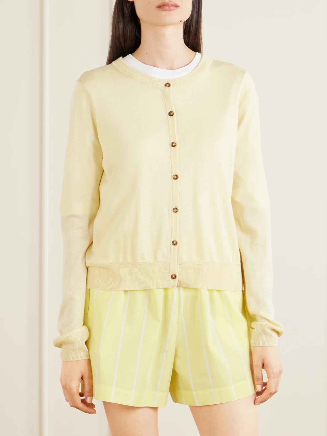 Ben Silk, Wool And Cashmere-blend Cardigan