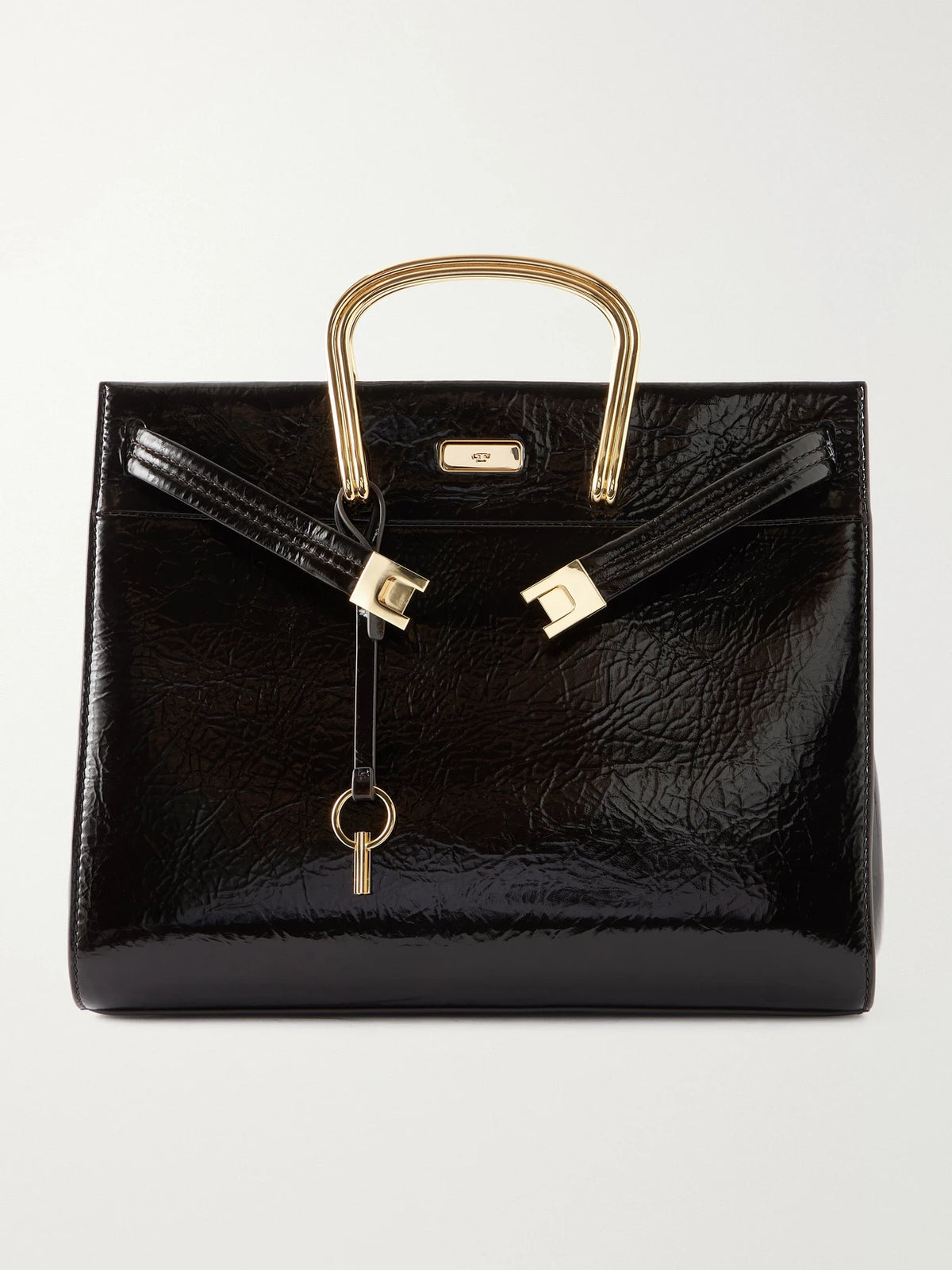 Soft Lee Embellished Leather Tote