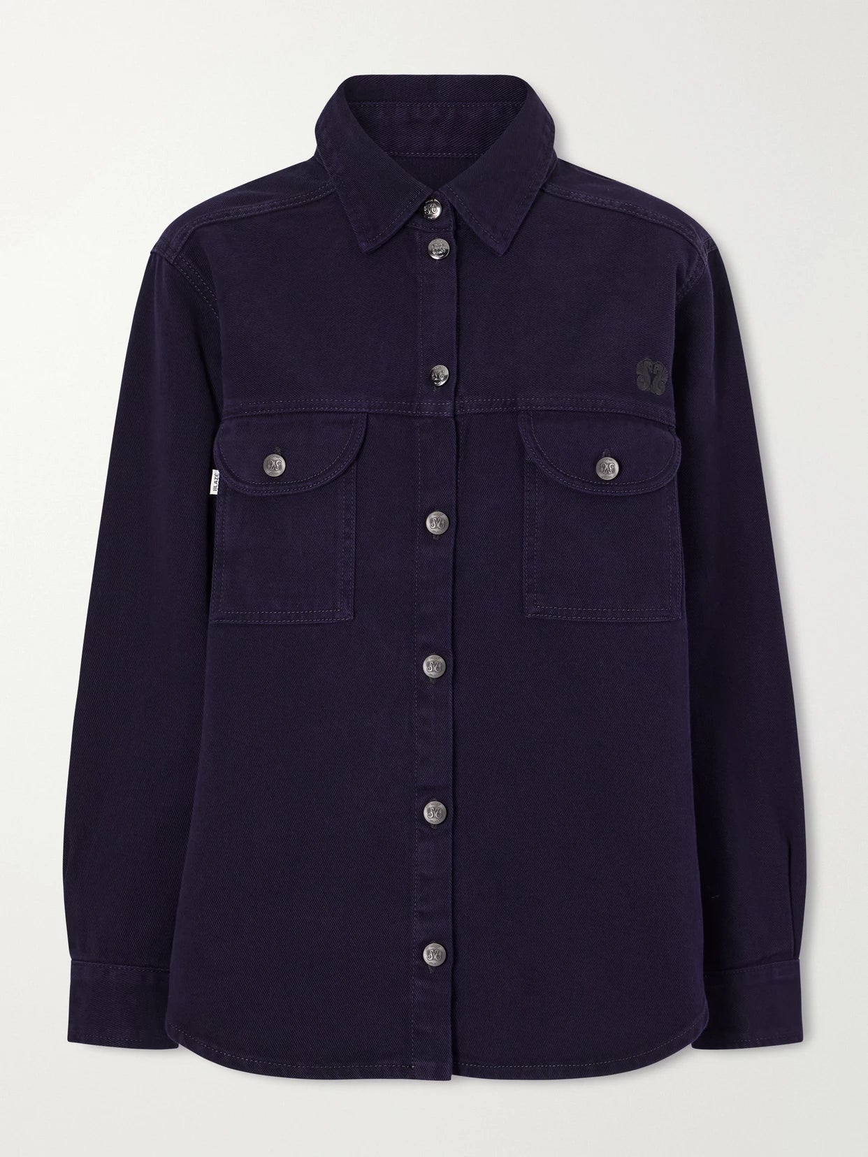 Berber Embroidered Denim Shirt