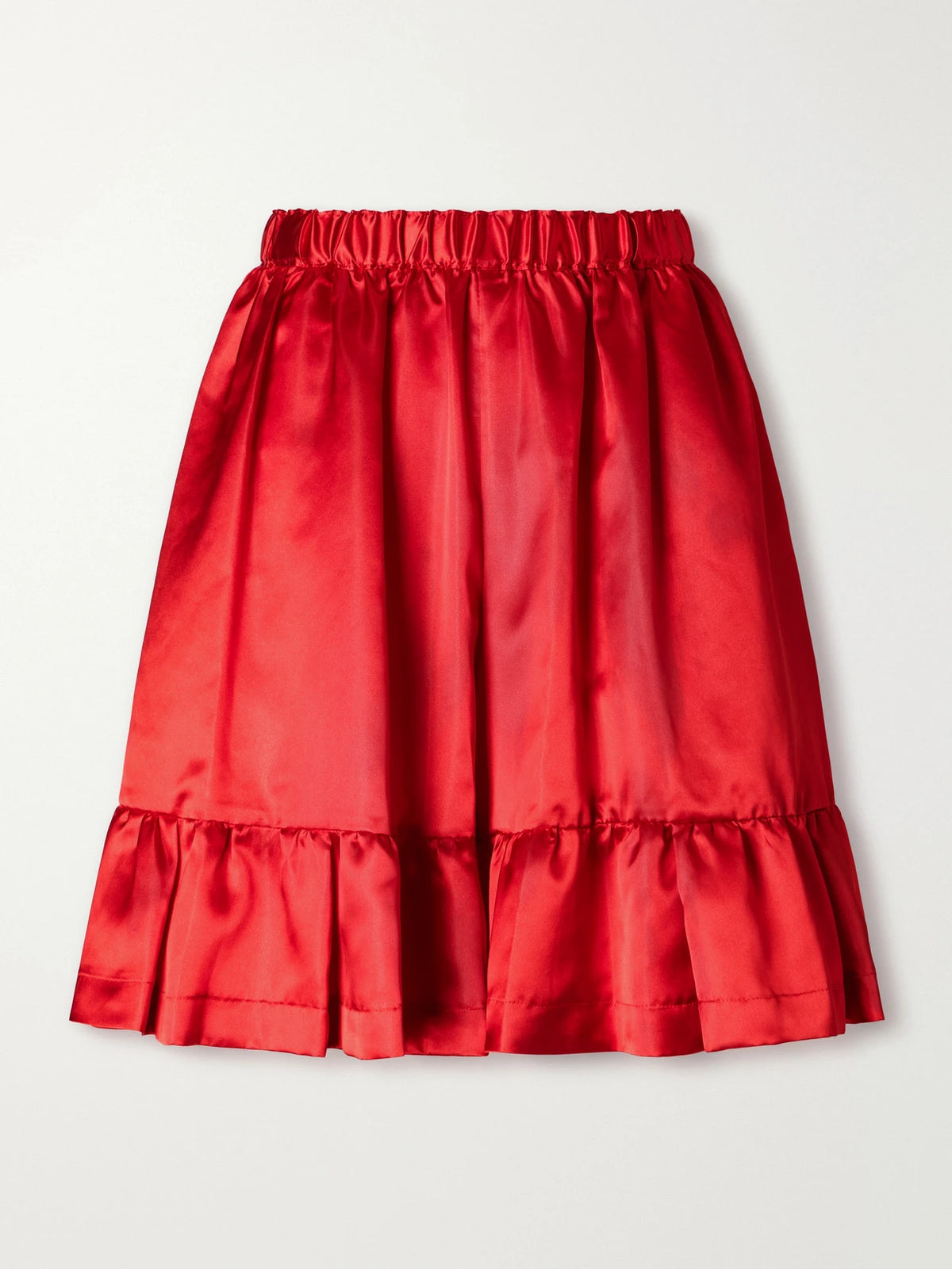 Comme des Garçons GIRL Ruffled Satin Shorts