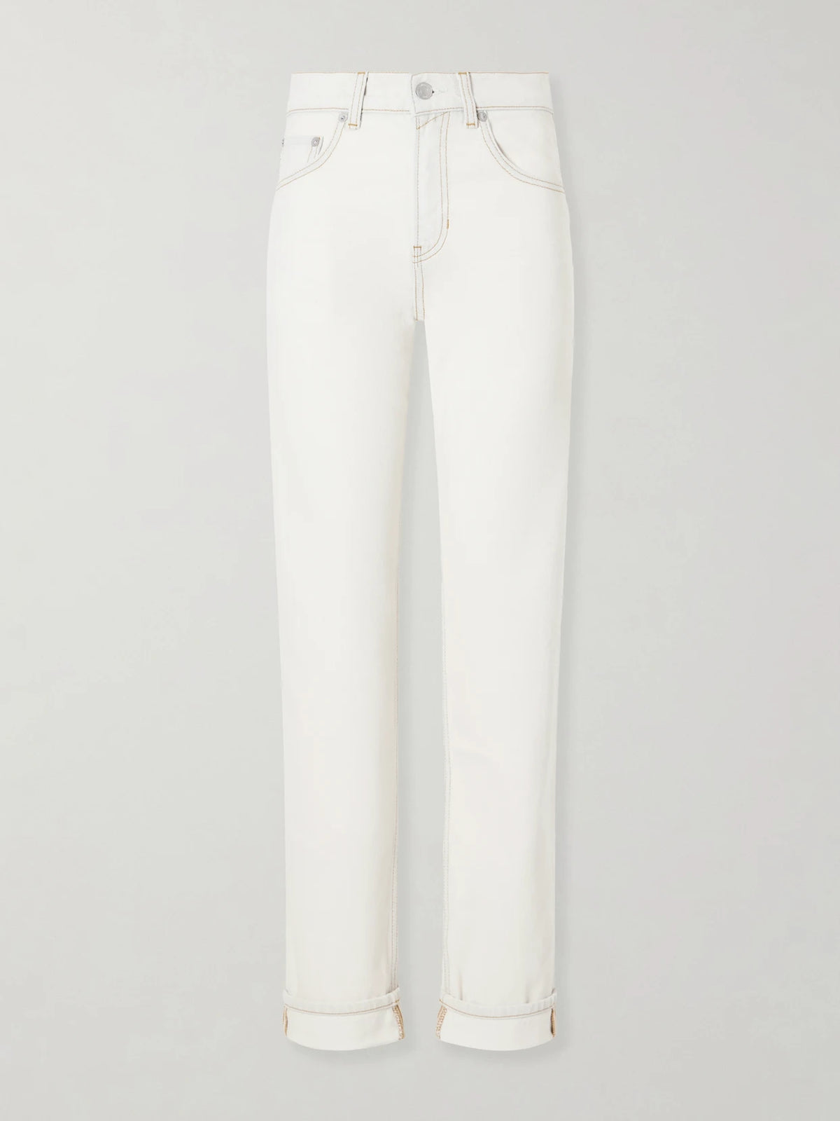 Guest In Residence Everyday High-rise Straight-leg Jeans