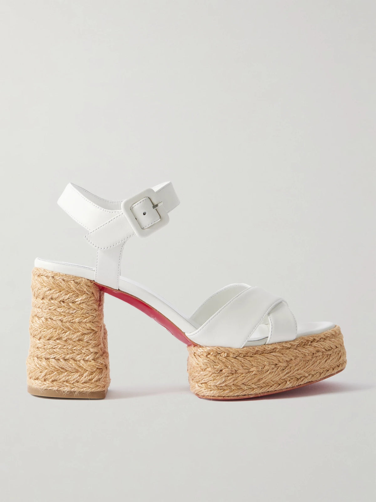 Calakala 85 Leather Espadrille Platform Sandals