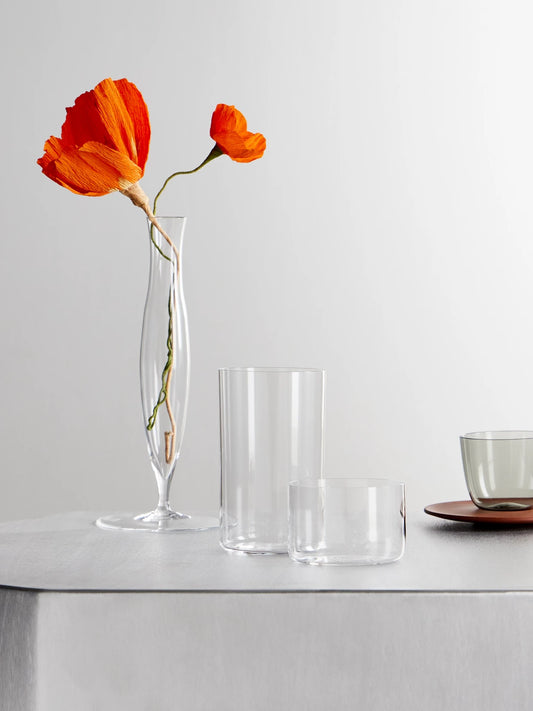 Image of Tableware. Product name - Strnad Set Of Two Crystal Glass Boxes in Clear colour by brand - LOBMEYR