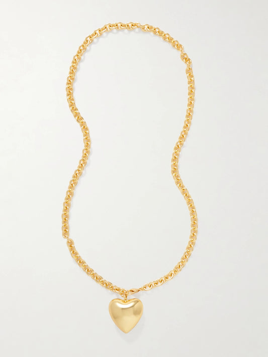 Heart & Soul Gold-tone Necklace