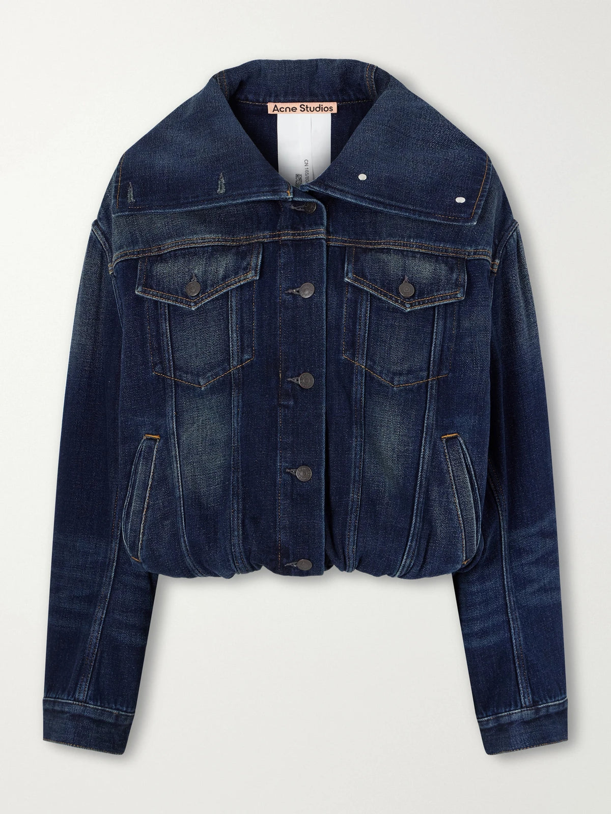 Acne Studios Gathered Denim Jacket
