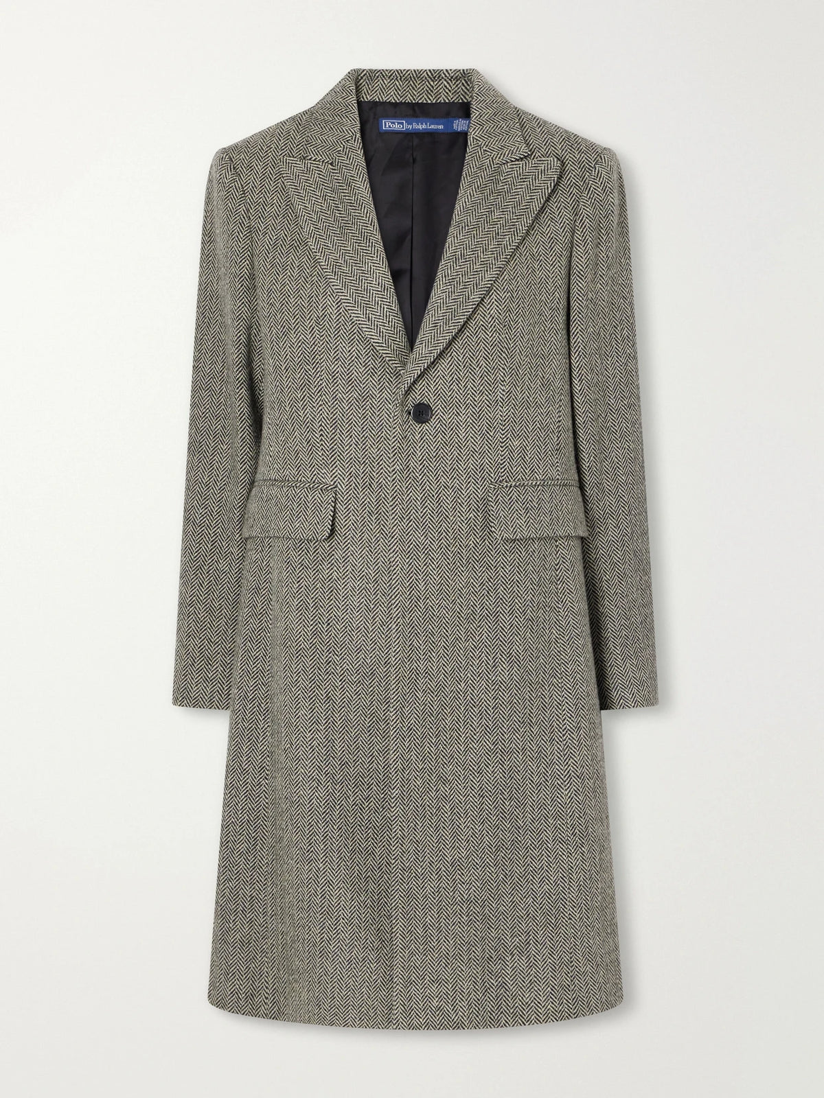 Polo Ralph Lauren Herringbone Wool-blend Twill Coat