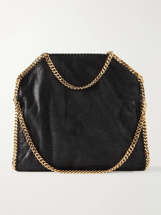 The Falabella Medium Vegetarian Brushed-leather Shoulder Bag