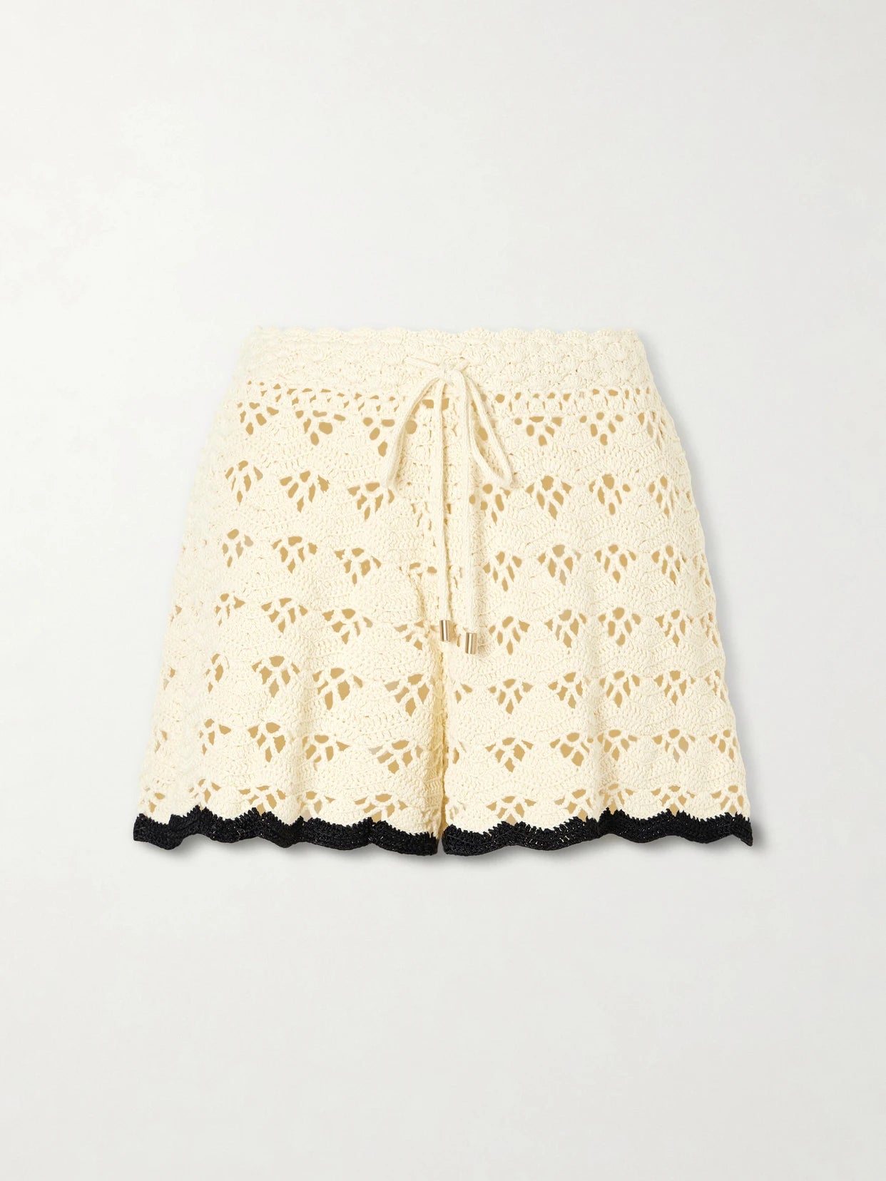 Aster Crochet Cotton Shorts